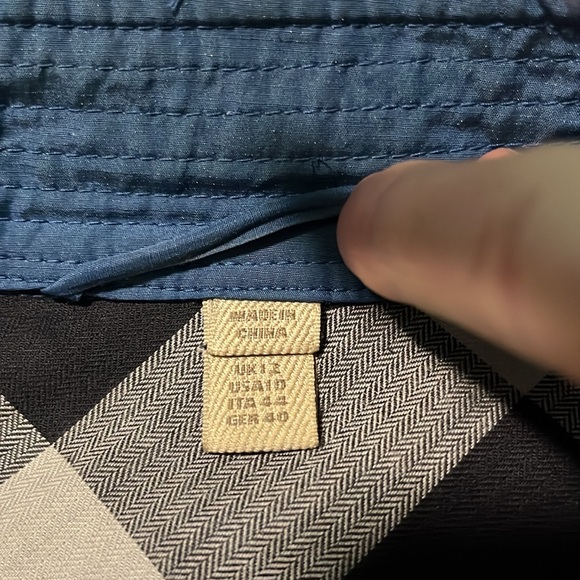 Burberry Brit rain coat, almost new, size US 10 - Picture 6 of 9